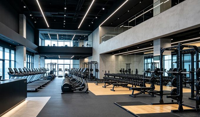 1500 ㎡ Commercial Gym Configuration Solution