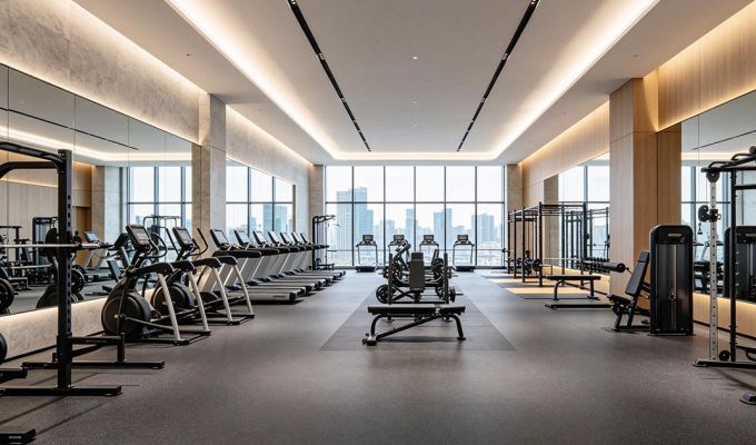 1000 ㎡ Commercial Gym Configuration Solution