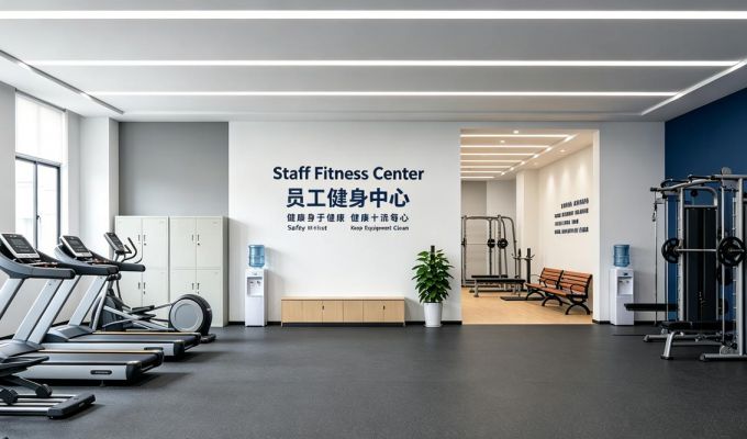100 ㎡ Government Gym Configuration Solution
