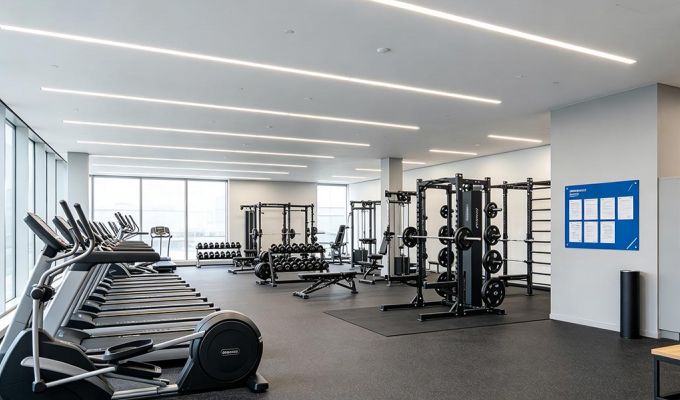 150 ㎡ Enterprise Gym Configuration Solution